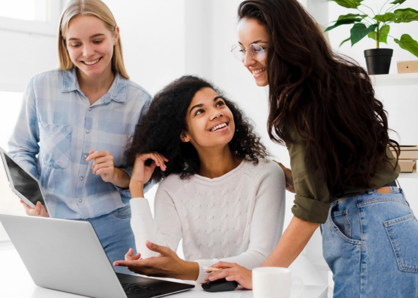 Business budget planning workspace with financial documents and calculations